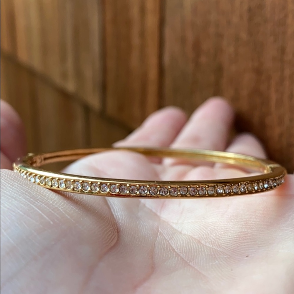 Slim gold bracelet 💫